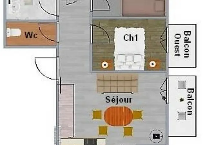 Bagnères-de-luchon, 3 Pièces, 7 Personnes - Fr-1-313-171 Bagnères-de-Luchon